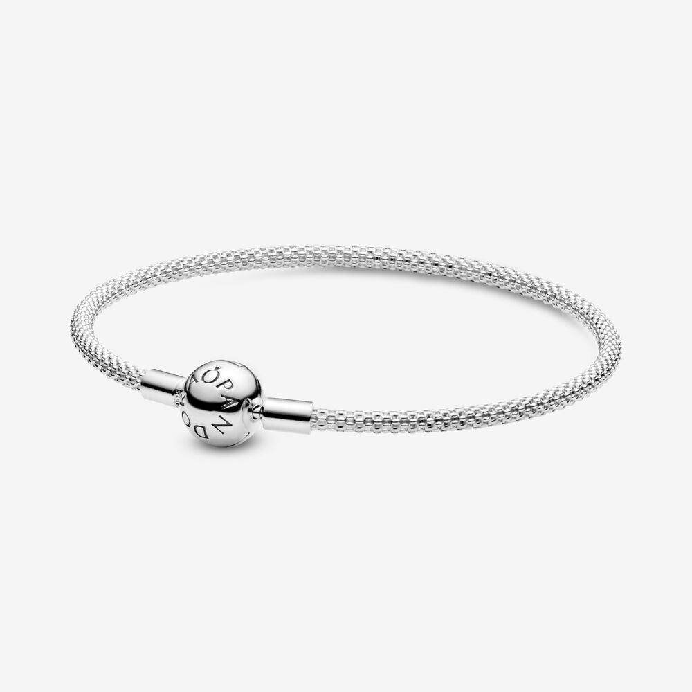 Pandora Moments Bracelet With Mesh 596543