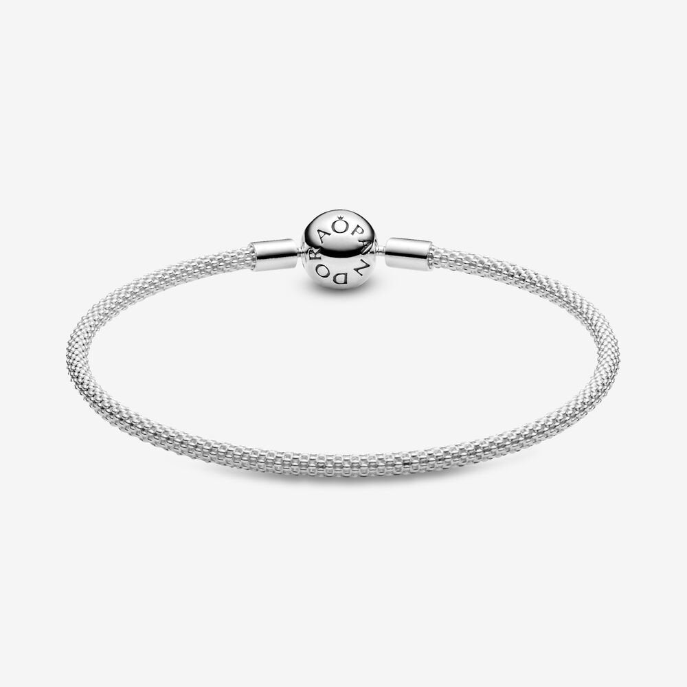 Pandora Moments Bracelet With Mesh 596543