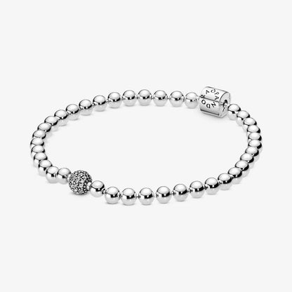 Bracciale Sfere Luminose e Pavè Purely Pandora 598342CZ