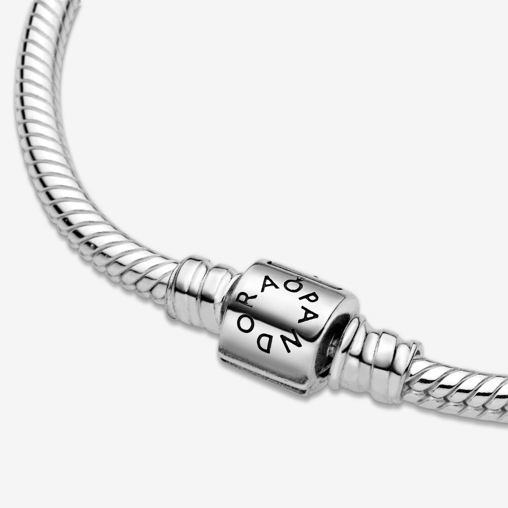 Bracelet With Snake Link and Barrel Clasp Pandora 598816C00