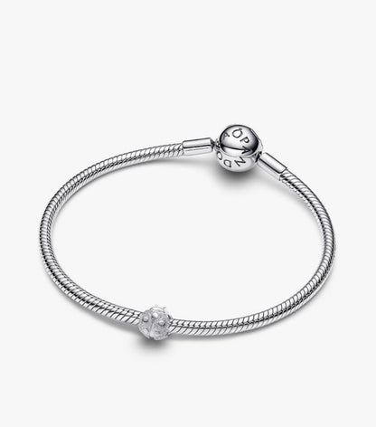 Mini Charm Coccinella effetto diamantato Argento Sterling 925 Pandora 794527C00