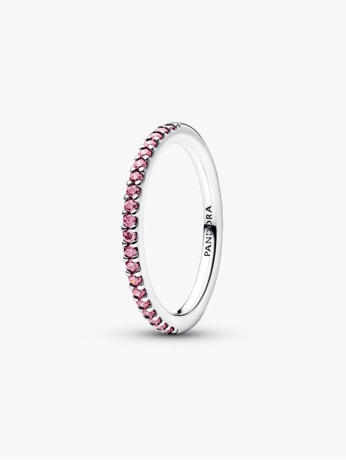 Anello Pavè Fascia Sottile Rosa
Argento Sterling 925 Pandora 192999C02