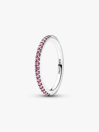 Anello Pavè Fascia Sottile Rosa
Argento Sterling 925 Pandora 192999C02