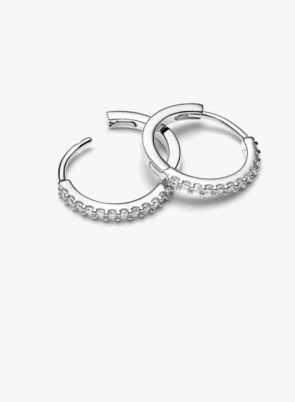 Orecchini Cerchi Pavè Pandora 294649C01