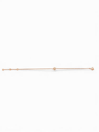Bracciale Punto Luce Pavè Oro Rosa 18 Kt E Diamanti Crivelli 370-XB3271