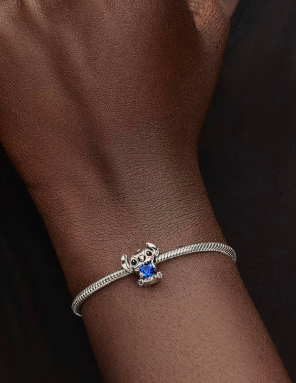 Disney, Lilo & Stitch, Stitch con cuore blu Pandora 794731C01