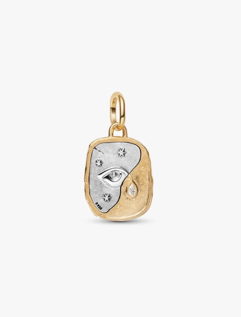 Charm Medallion Occhio "Nosce Te Ipsum" Pandora 764808c01