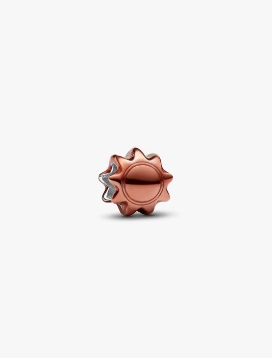 Mini Charm Sole effetto metallico arancione Pandora 794818C01