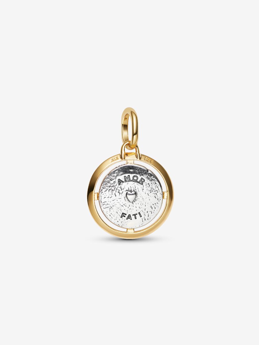 Charm Medallion Cupido "Amor Fati"
Argento Sterling 925, Placcatura in Oro 14k Pandora 764088C01