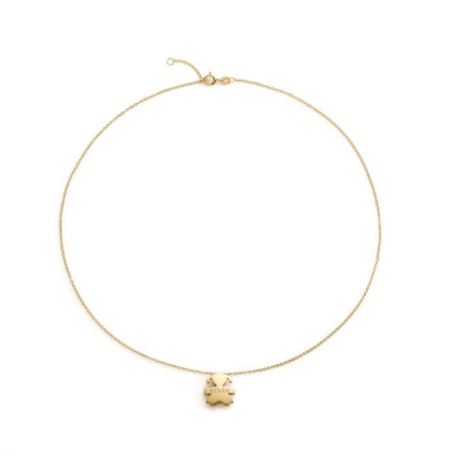 Collana “I Tesori” con Ciondolo Bimba Big in Oro Giallo LBB901