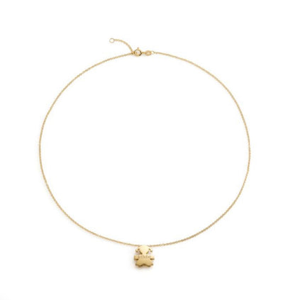 Collana “I Tesori” con Ciondolo Bimba Big in Oro Giallo LBB901
