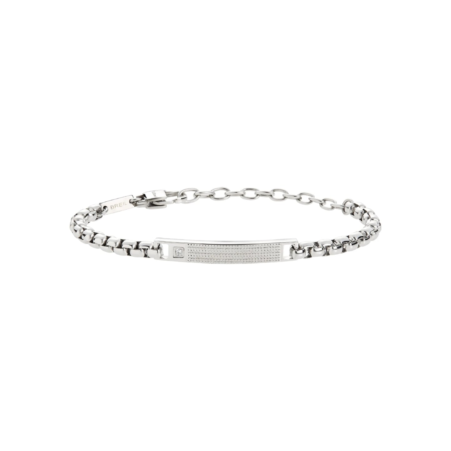 Bracciale Tag end Cross Acciaio e Cubic Zirconia Breil TJ3224