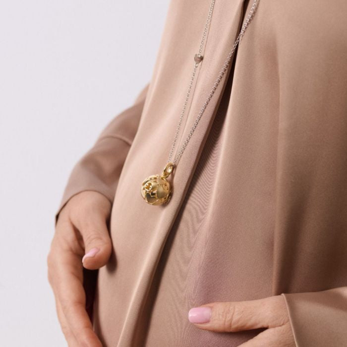 Collana Suonamore in Argento Placcato Oro Giallo Le Bebè SNM017