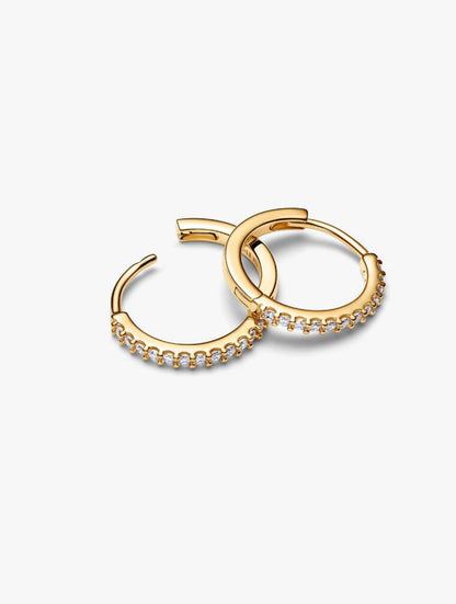 Orecchini Cerchi Pavè Pandora 264649C01