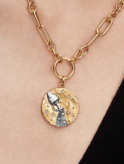 Charm Medallion XL Acquario "Omnia Mutantur" Pandora 765004C01