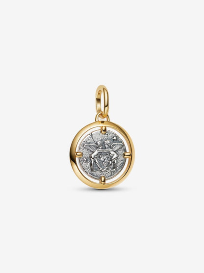 Charm Medallion Cupido "Amor Fati"
Argento Sterling 925, Placcatura in Oro 14k Pandora 764088C01
