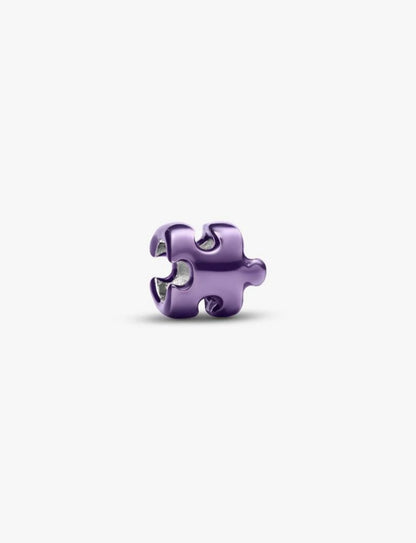 Mini Charm Puzzle effetto metallico viola Pandora 794816C02