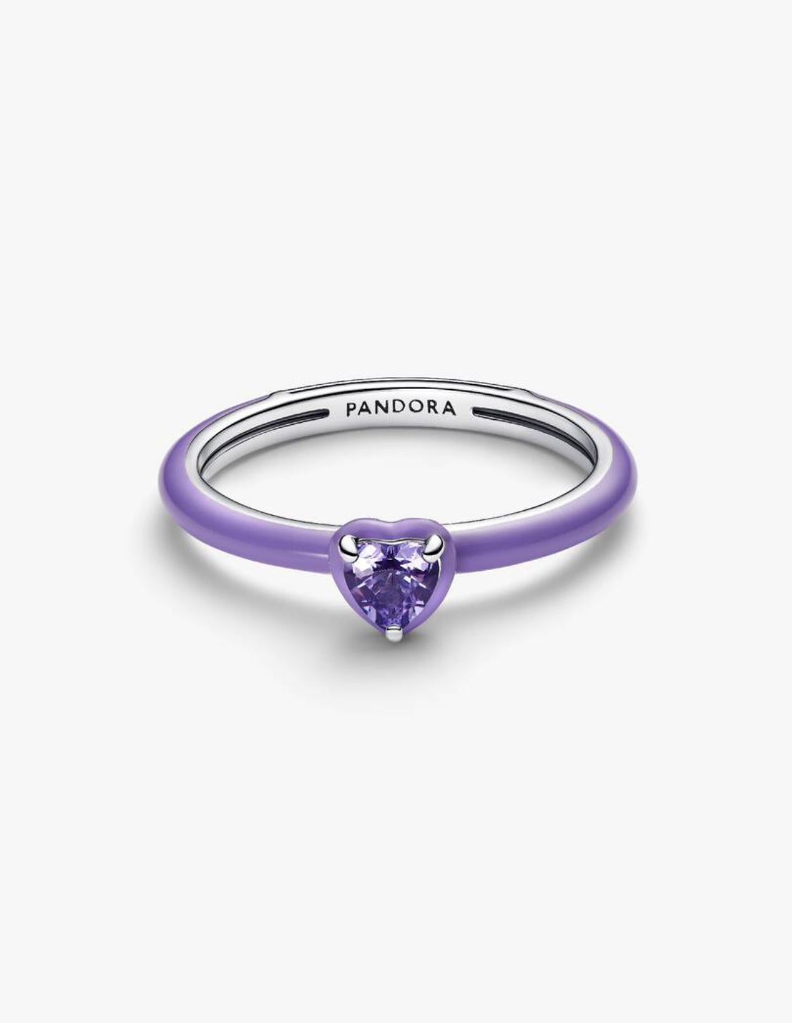 Anello Viola Chakra Heart Pandora ME Argento Sterling925 193088C04