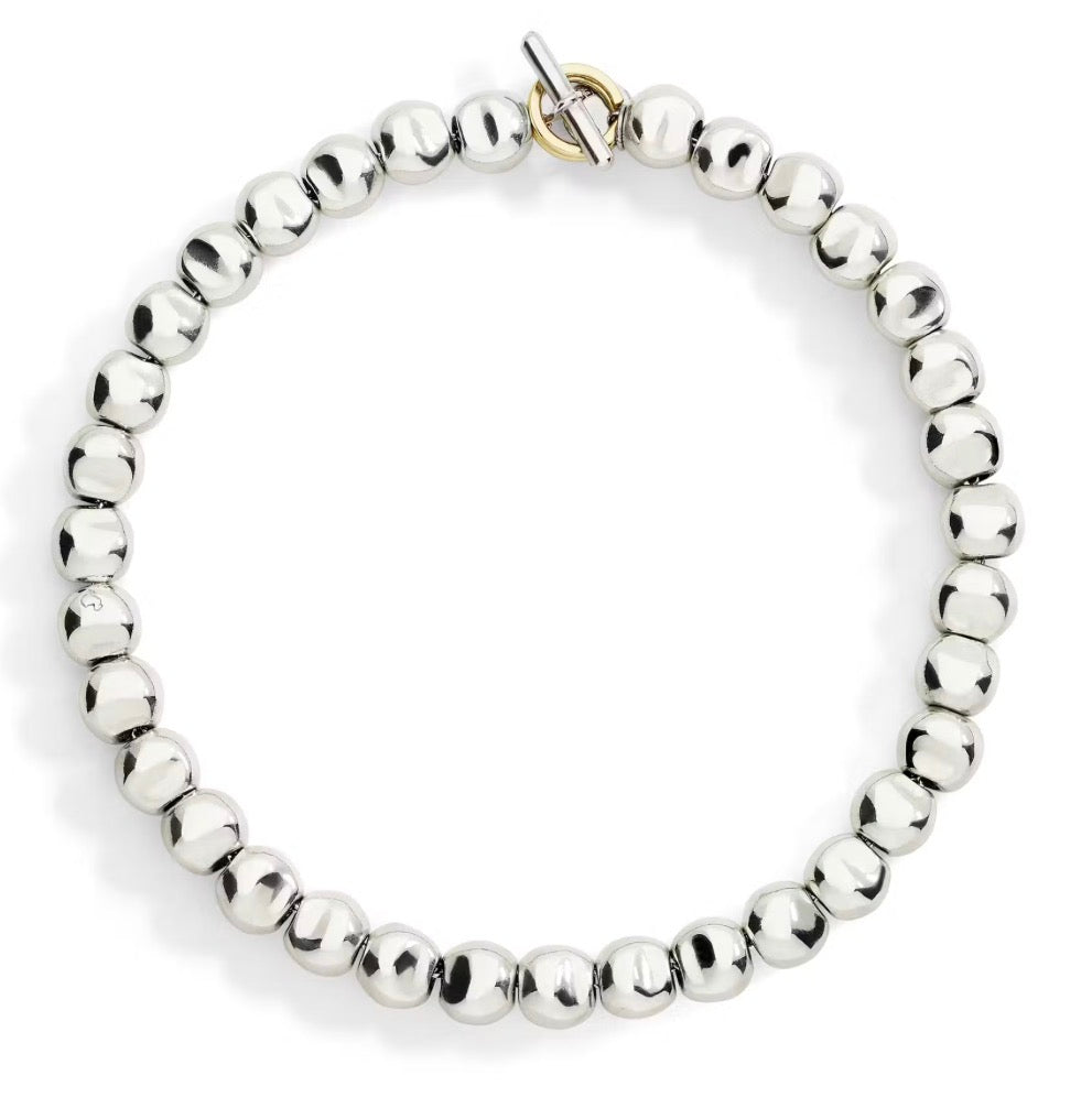 Sterling Silver Mini Pepita Bracelet Dodo DBC6000-PEPIT-MIX9A