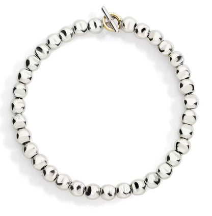 Sterling Silver Mini Pepita Bracelet Dodo DBC6000-PEPIT-MIX9A