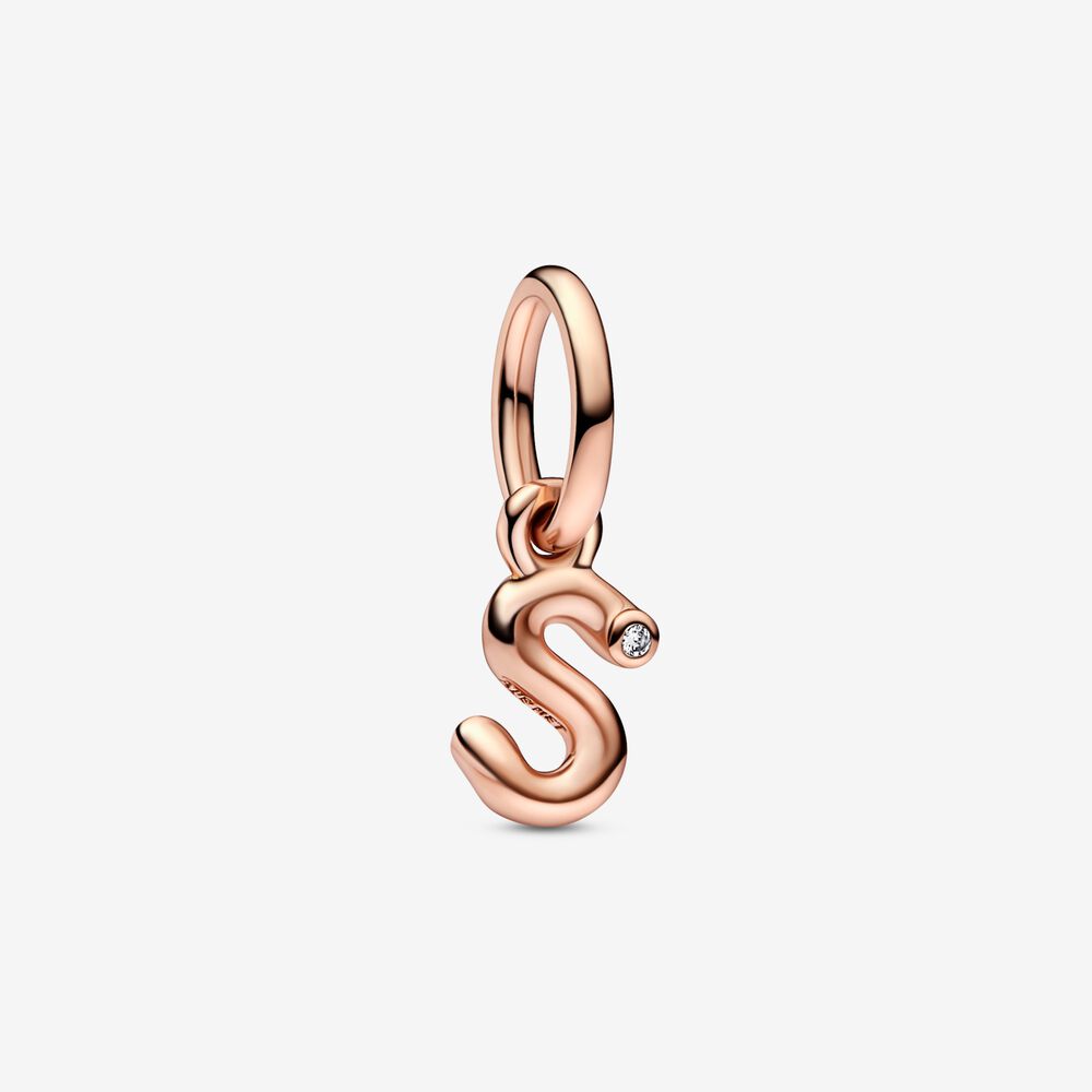 Charm pendente Alfabeto con lettera "s" 782478C01