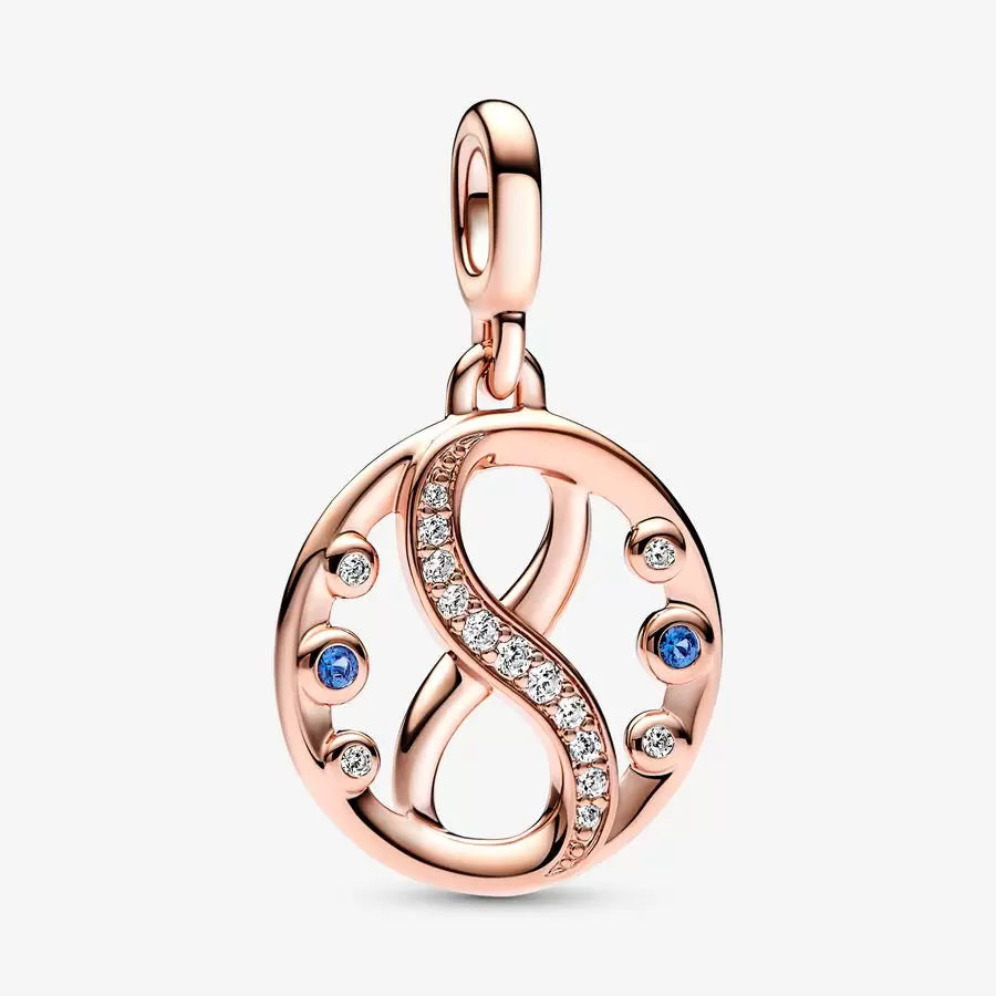 Medallion Infinity Symbol 14Kt Rose Gold Plated Pandora ME 782696C01