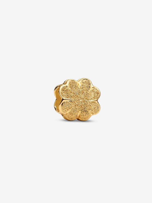 Mini Charm Quadrifoglio effetto diamantato
Placcatura in Oro 14k Pandora 764047C00