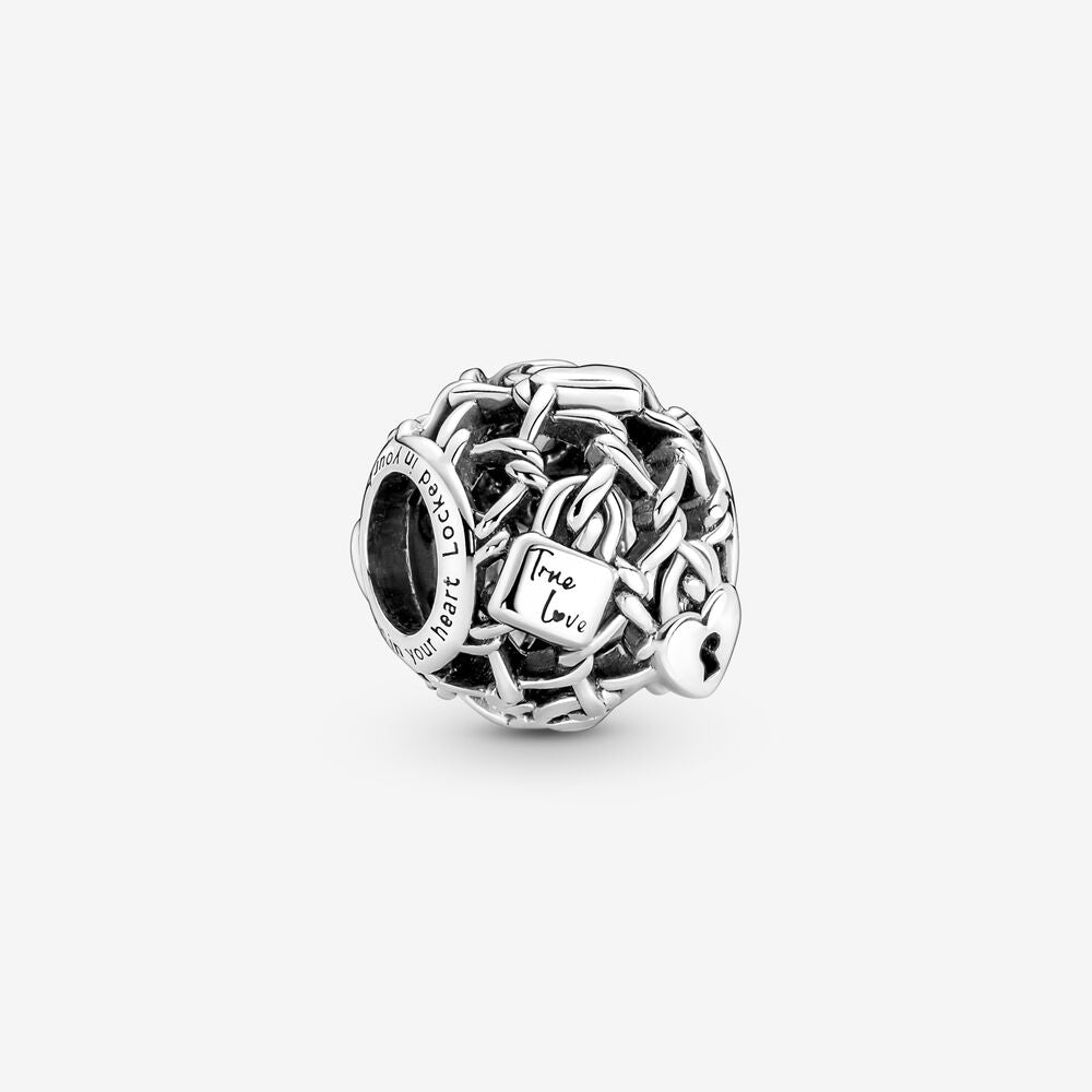 Openwork Love Locks Charm Pandora 790071C00