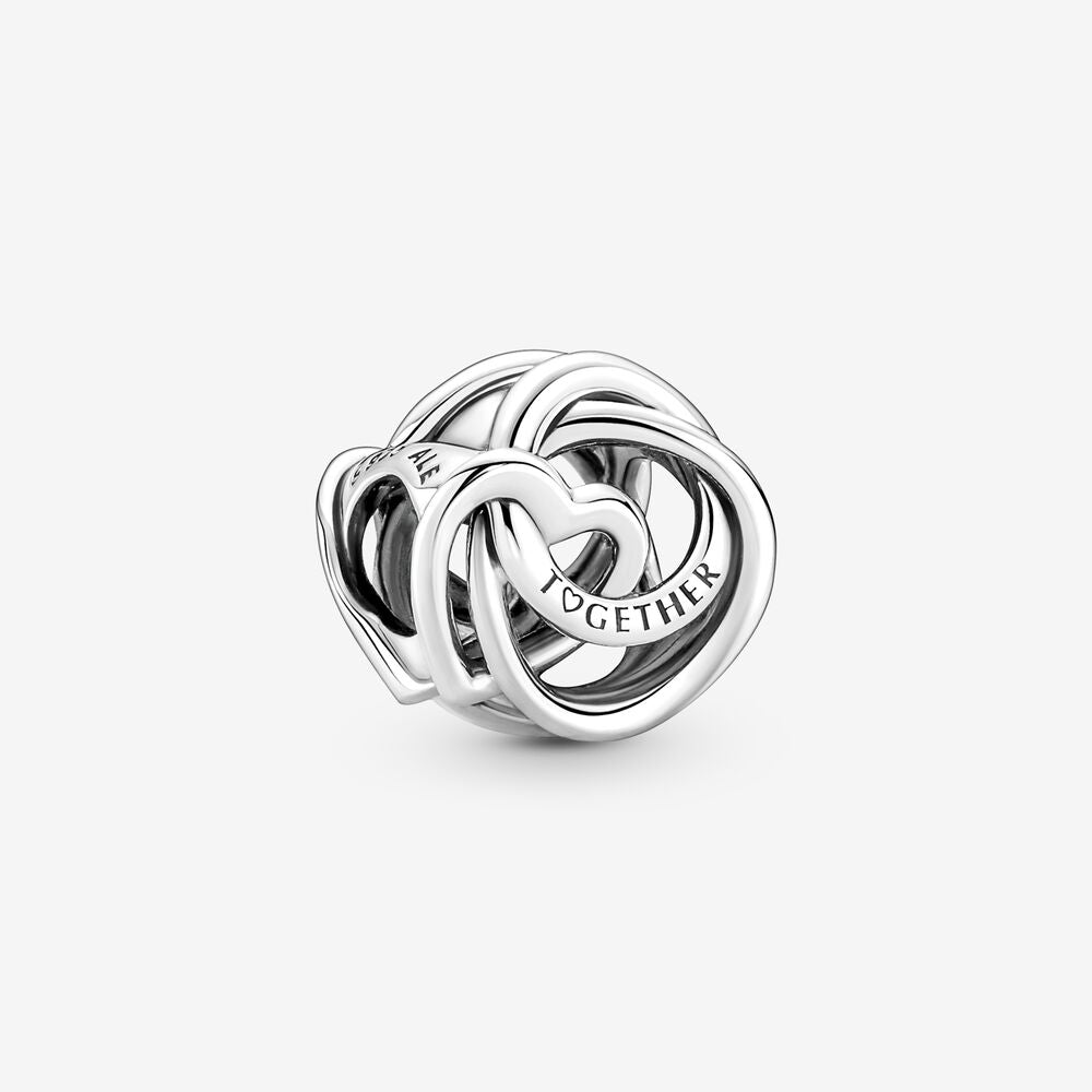 Hearts Intertwined Together Forever Charm Pandora 791507C00