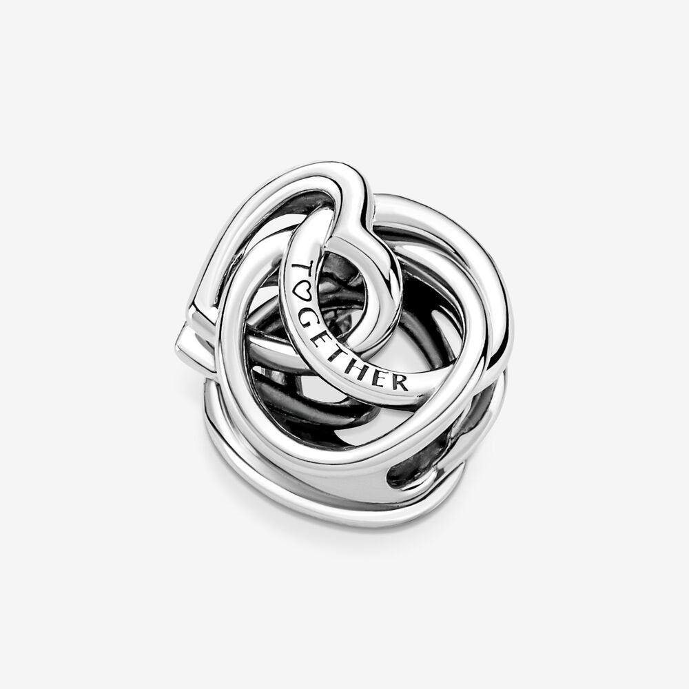 Hearts Intertwined Together Forever Charm Pandora 791507C00