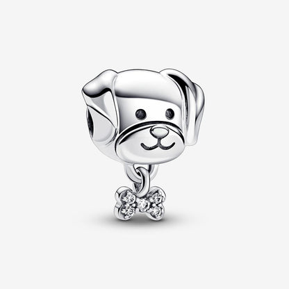 Puppy Charm with Bone Pandora 792254C01