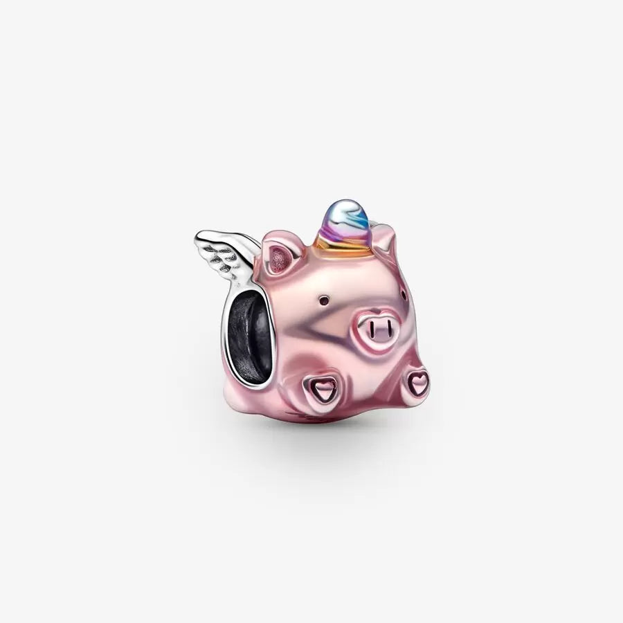 Charm Pandora Maialino Unicorno Volante 792573C01