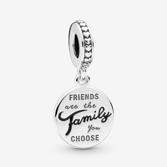 Friends Are The Family We Choose Pendant Charm Pandora 798124EN16