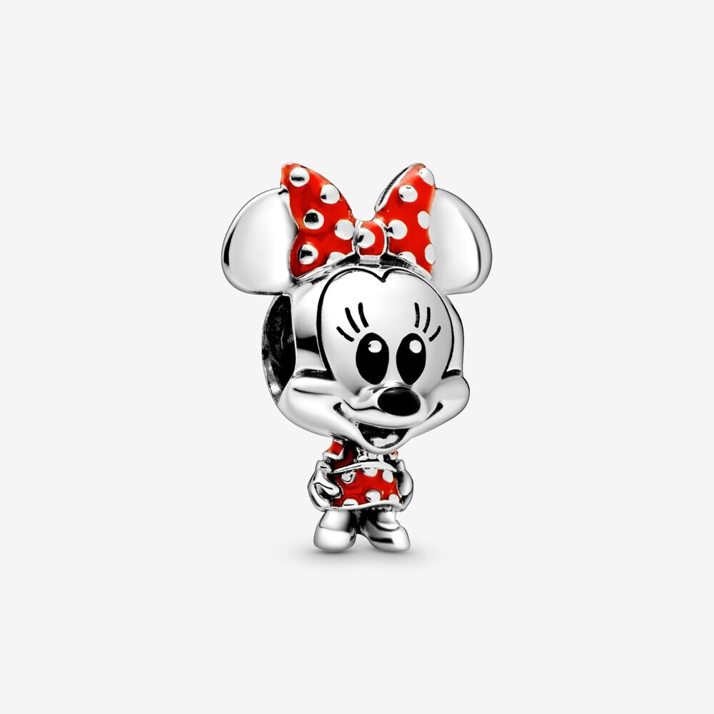 Disney, Charm Minnie with polka dot dress and bow Pandora 798880c02