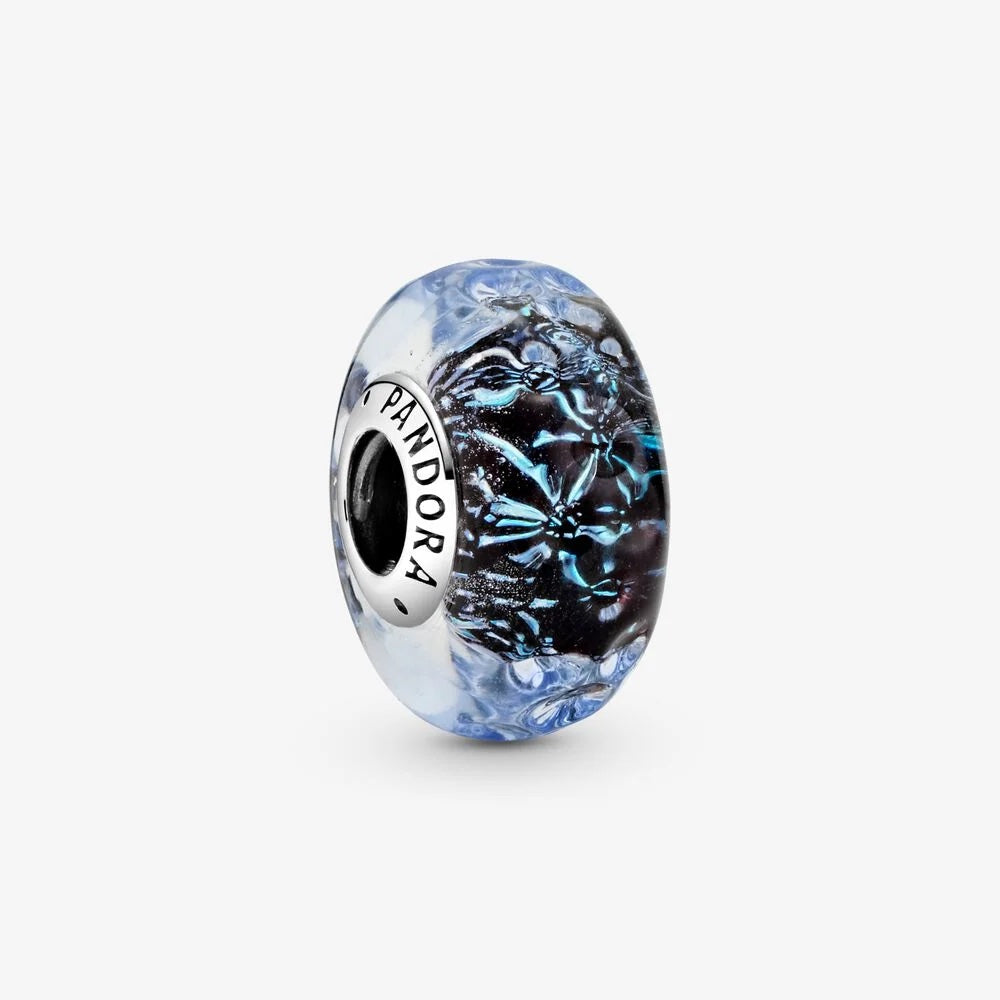 Ocean Charm in dark blue Murano glass Pandora 798938C00