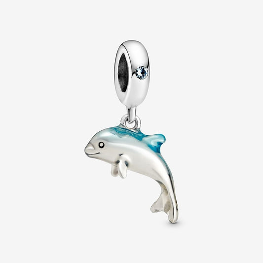 Sparkling Dolphin Pendant Charm Pandora 798947C01