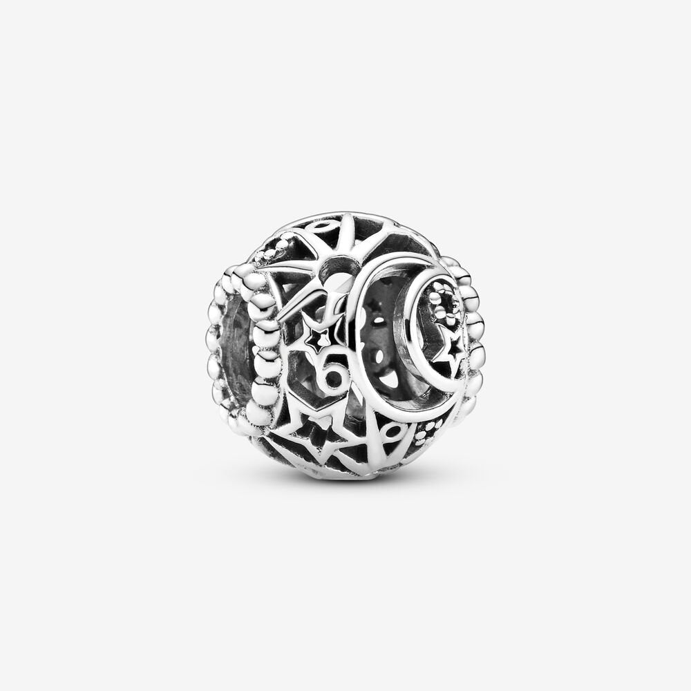 Charm openwork Sole, stelle e luna Pandora 799183C00