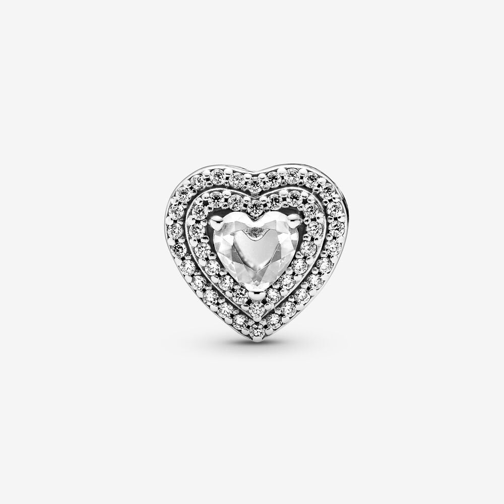 Charm Cuori In Rilievo Scintillante Pandora 799218C01