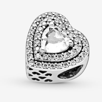 Charm Cuori In Rilievo Scintillante Pandora 799218C01