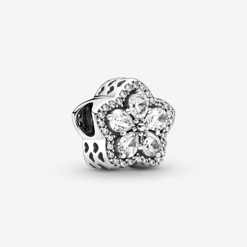 Charm Fiocco Di Neve Con Pave' Scintillante Pandora 799224c01