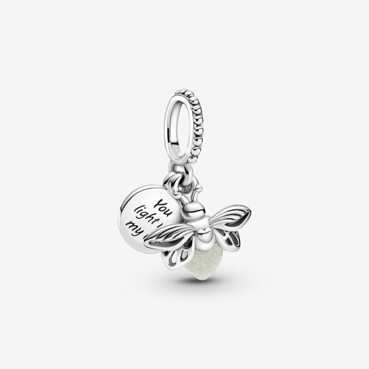 Firefly glowing in the dark pendant charm Pandora 799352c01