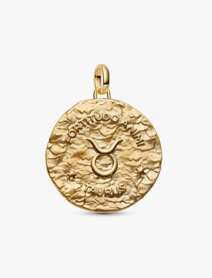 Charm Medallion XL Toro "Fortitudo Animi" Pandora 764998C01