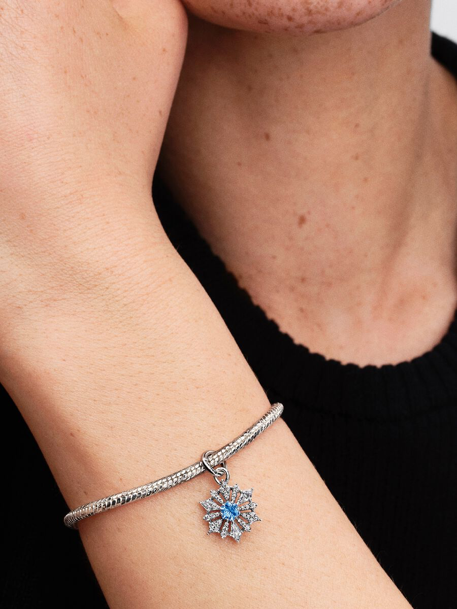 Disney, Frozen, Pendente Fiocco di Neve Argento Sterling 925 Pandora 794209C01