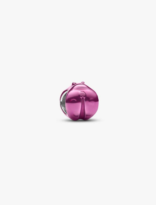 Mini Charm Coccinella effetto metallico rosa Pandora 794905C01