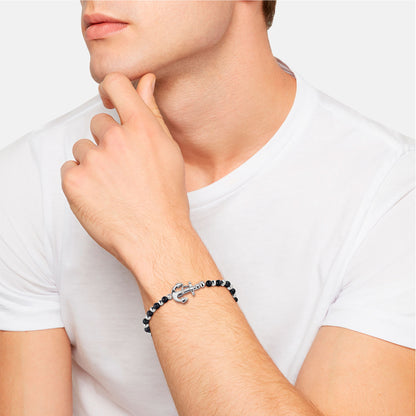 Bracciale in Acciaio e Onice Nera Breil TJ2407