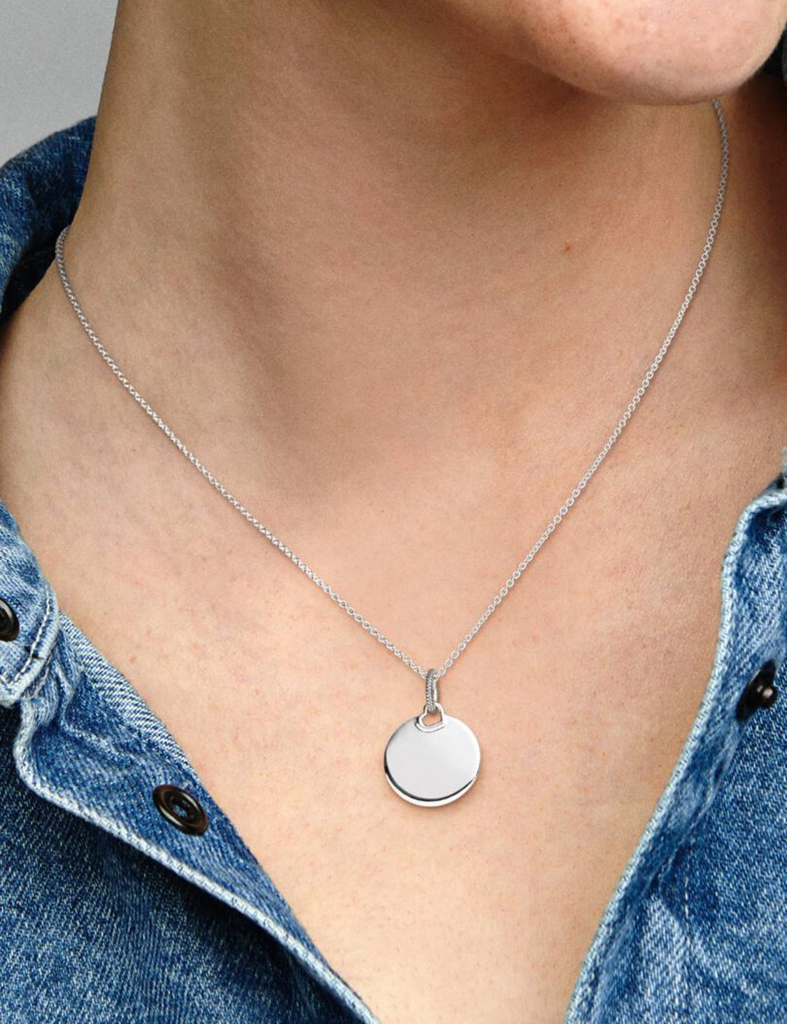 Pendente Medaglia da Incidere Pandora 398610C00