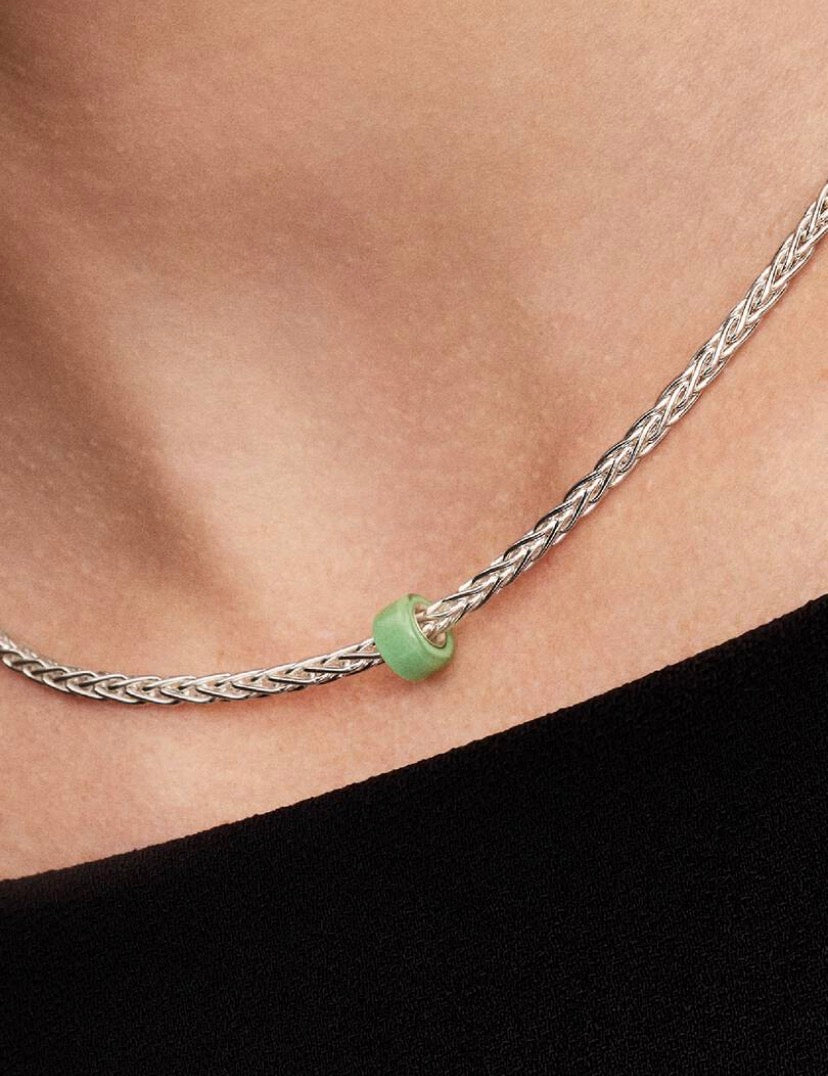 Mini Charm Vetro di Murano Verde Pandora 794773C02