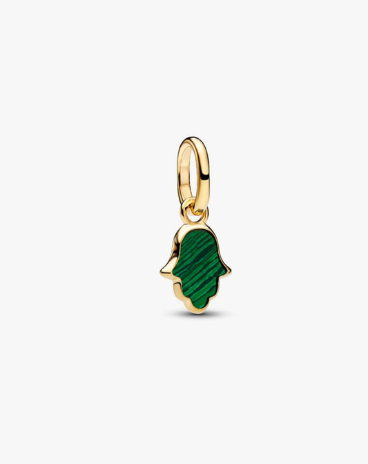 Charm Mini Pendente Mano di Fatima Verde Pandora ME 764612C01