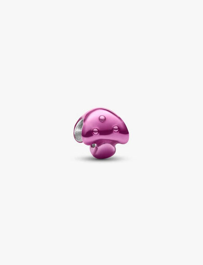 Mini Charm Fungo effetto metallico rosa Pandora 794906C01