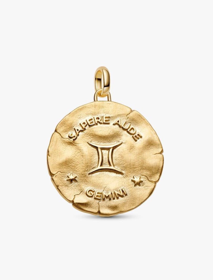 Charm Medallion XL Gemelli "Sapere Aude" Pandora 765002C01